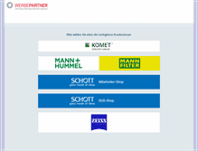 Tablet Screenshot of kundenshop.werbepartner-renz.de